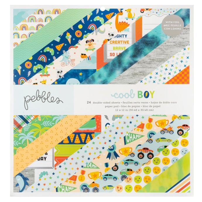 Pebbles Cool Boy - Paper Pad