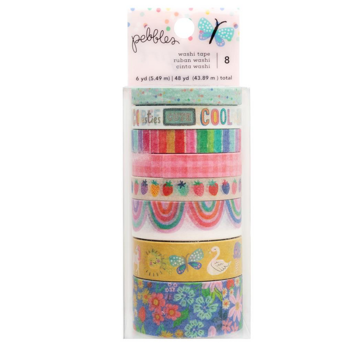 Pebbles Cool Girl - Washi Tape