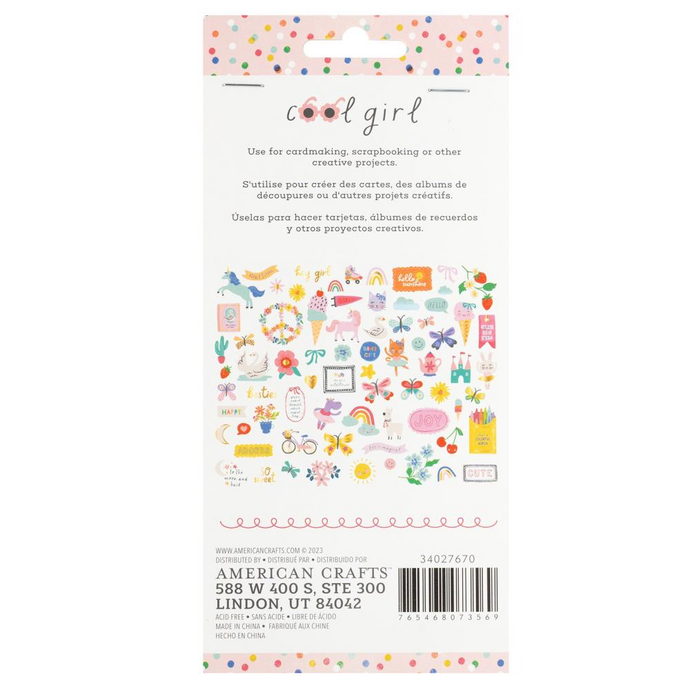 Pebbles Cool Girl - Icon Ephemera