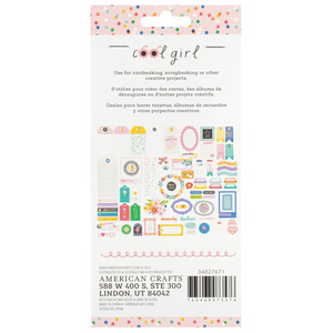 Pebbles Cool Girl - Journalling Ephemera