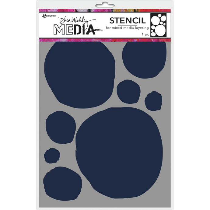 Dina Wakley Media Stencils - Circles for Painting