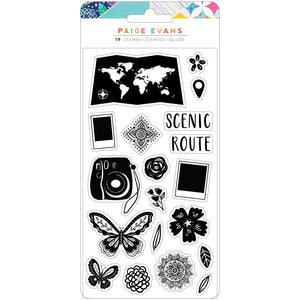 Paige Evans - Go the Scenic Route - Stamps