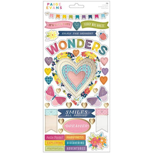 Paige Evans - Wonders - 6 x 12 stickers