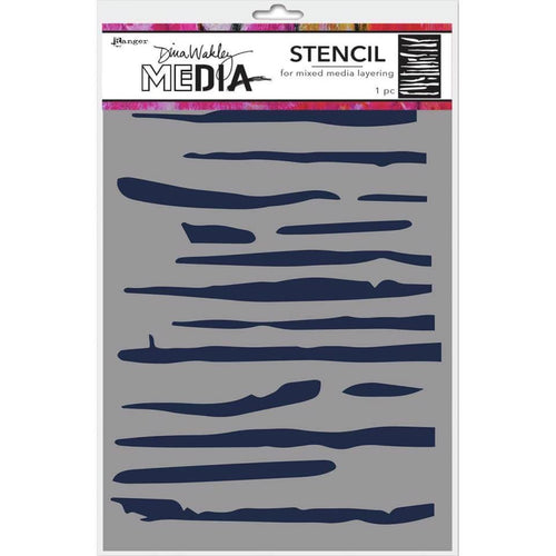 Dina Wakley Media Stencil - Lines