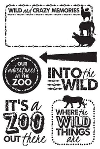 Kaisercraft Clear Stamps - Into The Wild