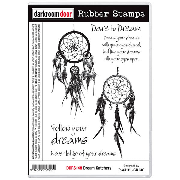 Dark Room Door Stamps - Dream Catchers