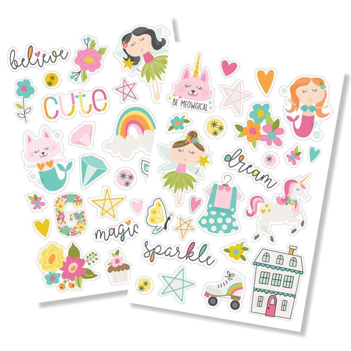 Simple Stories - Dream Big - Puffy Stickers