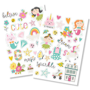 Simple Stories - Dream Big - Puffy Stickers