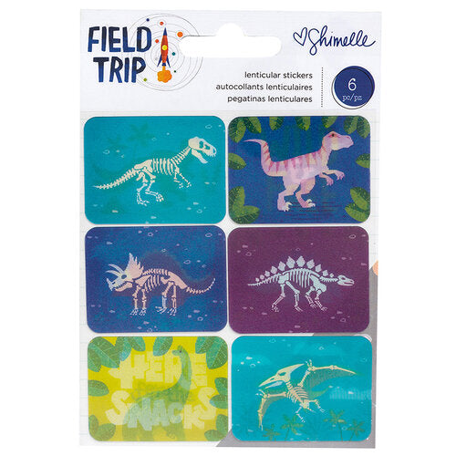 Shimelle Field Trip - Lenticular Stickers