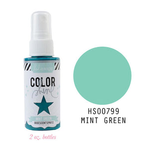 Heidi Swapp Colour Shine Spray - Mint