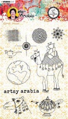 Art by Marlene Artsy Arabia - Camel Stamp