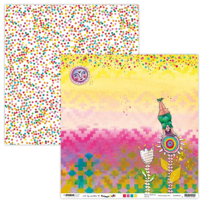 Art By Marlene - Marlene's World - Patterned Paper Sprinkles